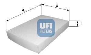UFI 5321800 -  Фильтр воздуха в салоне