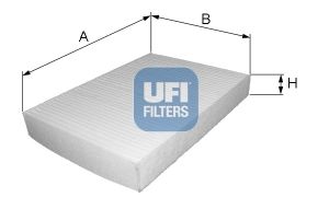 UFI 5322700 -  Фильтр воздуха в салоне