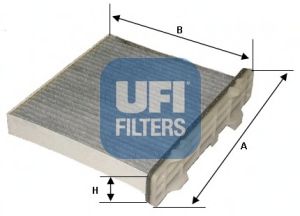 UFI 5414700 -  Фильтр воздуха в салоне