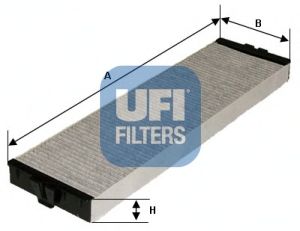 UFI 5415700 -  Фильтр воздуха в салоне