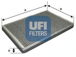 UFI 5416900 -  Фильтр воздуха в салоне