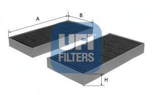 UFI 5417200 -  Фильтр воздуха в салоне
