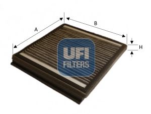 UFI 5423500 -  Фильтр воздуха в салоне