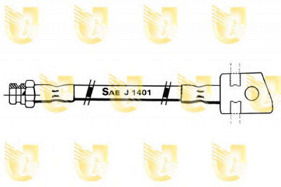 UNIGOM 376965 -  Тормозной шланг