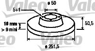 VALEO 186290 -  Тормозной диск