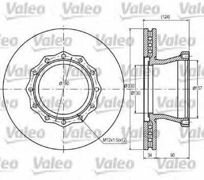 VALEO 187056 -  Подъемное устройство для окон