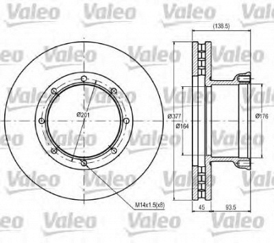VALEO 187084 -  Подъемное устройство для окон