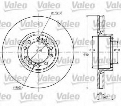 VALEO 187087 -  Подъемное устройство для окон