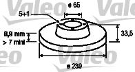 VALEO 197011 -  Тормозной диск