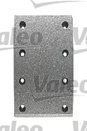 VALEO 217992 -  Комплект тормозных башмаков, барабанные тормоза