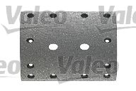 VALEO 219384 -  Комплект тормозных башмаков, барабанные тормоза