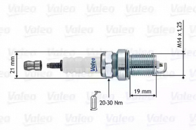 VALEO 246856 -  Свеча зажигания