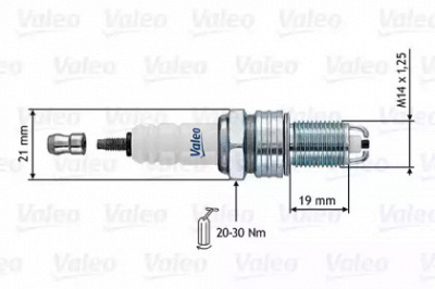 VALEO 246859 -  Свеча зажигания
