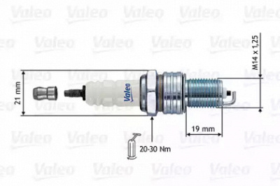 VALEO 246860 -  Свеча зажигания