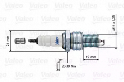 VALEO 246862 -  Свеча зажигания