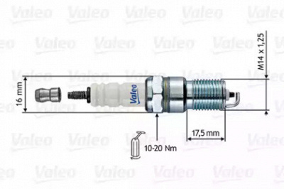 VALEO 246864 -  Свеча зажигания