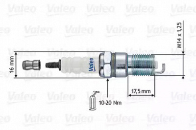 VALEO 246868 -  Свеча зажигания