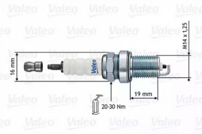 VALEO 246870 -  Свеча зажигания