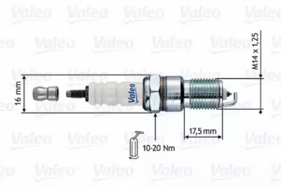VALEO 246875 -  Свеча зажигания