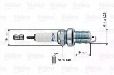 VALEO 246880 -  Свеча зажигания