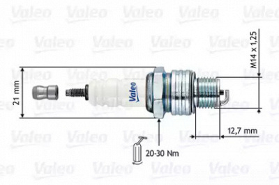 VALEO 246882 -  Свеча зажигания