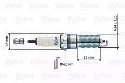 VALEO 246890 -  Свеча зажигания