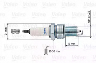 VALEO 246894 -  Свеча зажигания