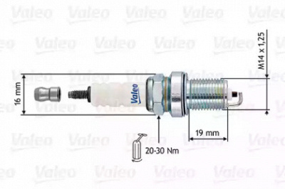 VALEO 246895 -  Свеча зажигания
