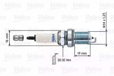 VALEO 246898 -  Свеча зажигания