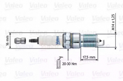 VALEO 246900 -  Свеча зажигания