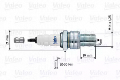 VALEO 246908 -  Свеча зажигания