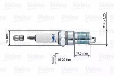 VALEO 246910 -  Свеча зажигания