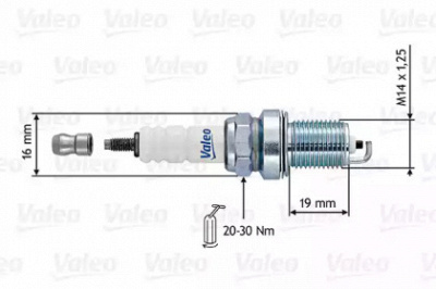 VALEO 246911 -  Свеча зажигания