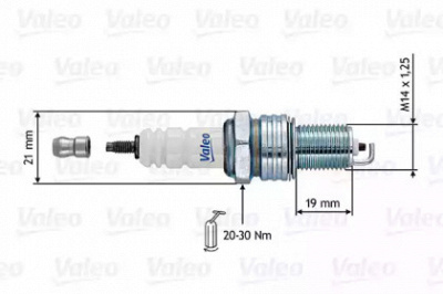 VALEO 246914 -  Свеча зажигания