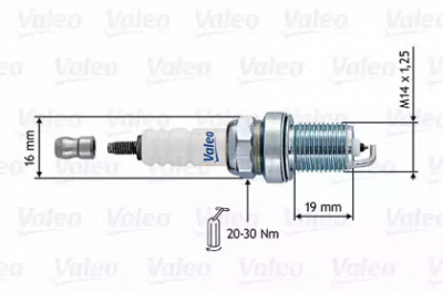 VALEO 246916 -  Свеча зажигания