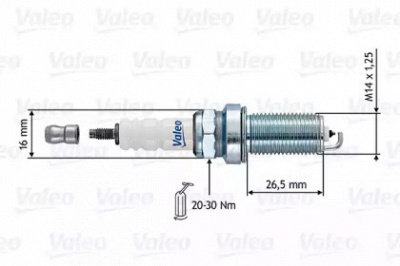 VALEO 246918 -  Свеча зажигания