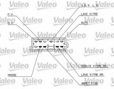 VALEO 251314 -  Выключатель на рулевой колонке