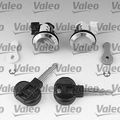 VALEO 256537 -  Комплект цилиндра замка