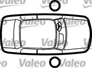 VALEO 256750 -  Замок, замок-выключатель