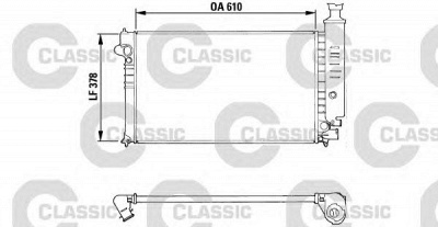 VALEO 310919 -  Радиатор, охлаждение двигателя