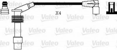 VALEO 346074 -  Комплект проводов зажигания