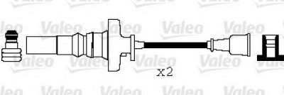 VALEO 346080 -  Комплект проводов зажигания