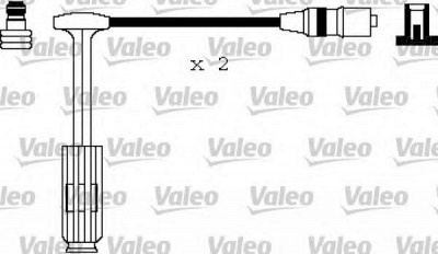 VALEO 346145 -  Комплект проводов зажигания