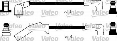 VALEO 346153 -  Комплект проводов зажигания