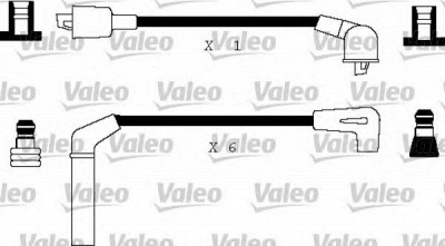 VALEO 346169 -  Комплект проводов зажигания
