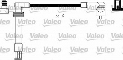 VALEO 346178 -  Комплект проводов зажигания