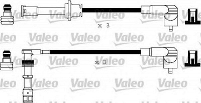 VALEO 346182 -  Комплект проводов зажигания