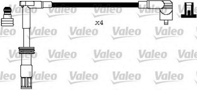 VALEO 346184 -  Комплект проводов зажигания