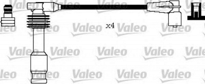 VALEO 346213 -  Комплект проводов зажигания