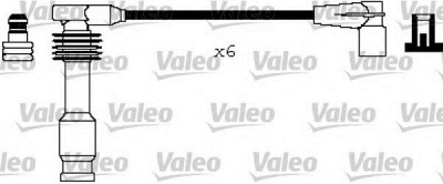 VALEO 346279 -  Комплект проводов зажигания